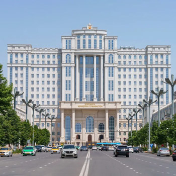 Tajikistan's Parliament building